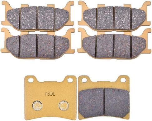 Front & Rear Ceramic Brake Pads For Yamaha V-Star 1100 Classic Custom XVS1100 1999 2000 2001 2002 2003 2004 2005 2006 2007 2008 2009 in Kuwait