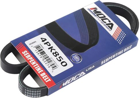 WINBEST 3PK675 4PK850 4PK890 3X Serpentine Drive Belt Set Fit for Kia 2010-2012 Soul, 2005-2010 Sportage, 2004-2009 Spectra, 2005-2009 Spectra5 2.0L in Kuwait