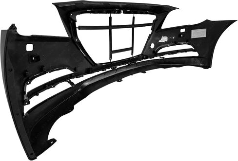 BUMPERS THAT DELIVER - Primered, Front Bumper Cover Fascia Compatible with 2015 2016 Hyundai Genesis Sedan 15 16, HY1000208 in Kuwait