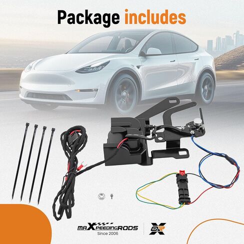 maXpeedingrods Power Frunk Soft Closing Fit for Tesla Model Y 2021-2024, Automatic Lock Closer Frunk Electric Suction Switch for Model Y Accessories in Kuwait