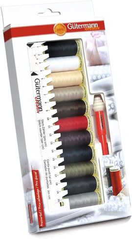 Gutermann 734578 | Assorted Polyester Sew-All Sewing Thread Gift Pack 100m x 11 in Kuwait