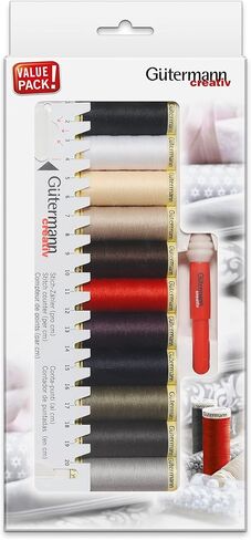 Gutermann 734578 | Assorted Polyester Sew-All Sewing Thread Gift Pack 100m x 11 in Kuwait