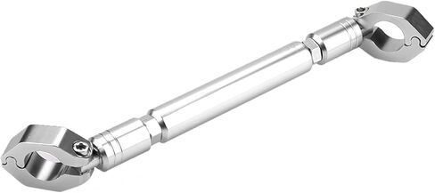 Motorcycle Balance Bar, Universal 22mm Aluminum Alloy Handlebar Cross Bar for Motorbikes, Silver in Kuwait