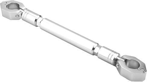 Motorcycle Balance Bar, Universal 22mm Aluminum Alloy Handlebar Cross Bar for Motorbikes, Silver in Kuwait