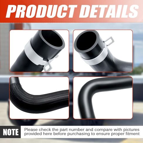 Upper and Lower Radiator Coolant Hose Fit for 2012-2018 Jeep Wrangler for 2018 Jeep Wrangler JK 3.6L V6 Replace for 55111395AE 55111394AC in Kuwait