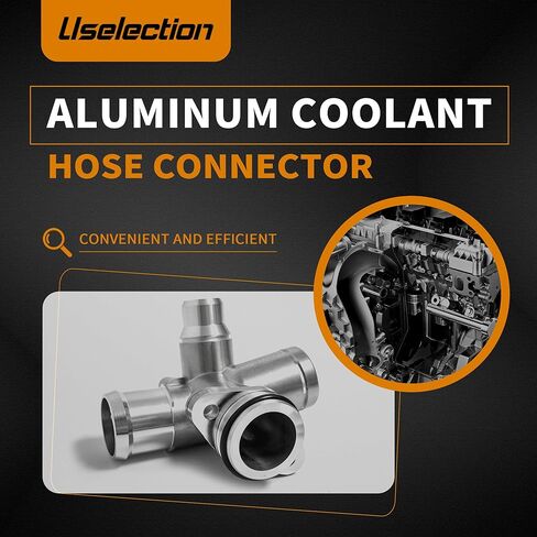 06D121132C Aluminum Engine Coolant Hose Flange Compatible with Audi A4 2005-2008, A6 2005-2011 Quattro Connection Pipe # 06D121132 06D121132A in Saudi Arabia