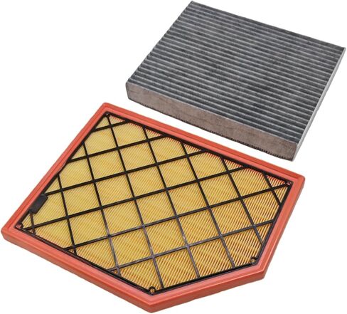 Engine & Cabin Air Filter Fit for 2022-2025 Ford Bronco, 2024-2025 Ranger, V6 3.0T, Replace NB3Z9601A MB3Z19N619A in Kuwait