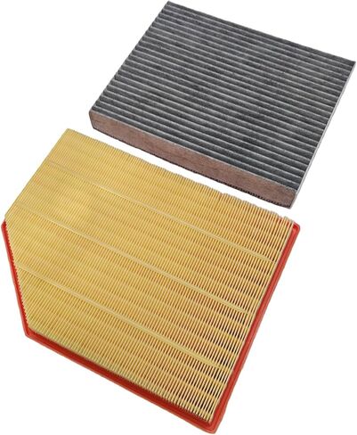 Engine & Cabin Air Filter Fit for 2022-2025 Ford Bronco, 2024-2025 Ranger, V6 3.0T, Replace NB3Z9601A MB3Z19N619A in Kuwait