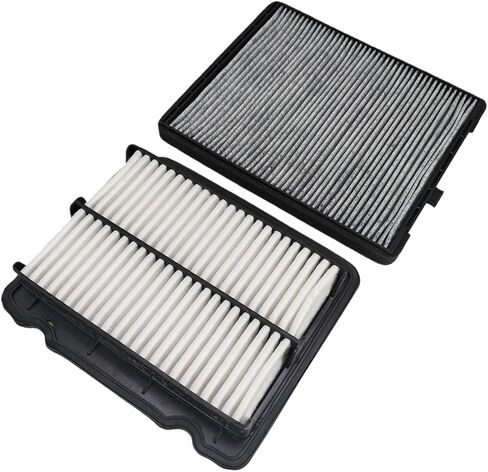Engine & Cabin Air Filter Fit for 2004-2011 Chevy Aveo, 2006-2011 Aveo5, Fit for 2009-2010 Pontiac G3, L4 1.6L, Replace 96536696 96435888 in Kuwait