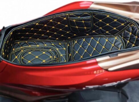 Motorcycle Rear Trunk Cargo Liner Protector Seat Bucket Pad Fit for PCX160 PCX 160 ADV160 Seat Bucket Luggage Box Liner Pad Accessories (Gold) in Kuwait