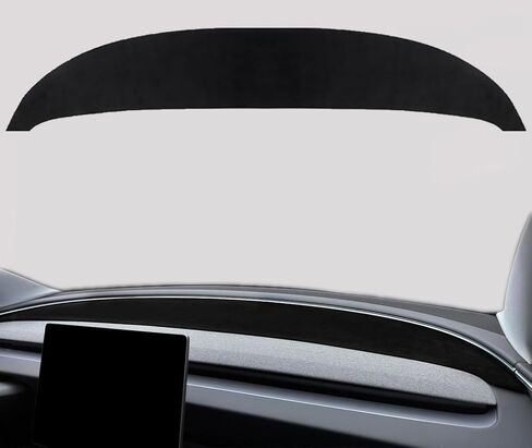 Dashboard Cover Compatible with Tesla Model 3 Highland, Premium Suede Anti-Glare Non-Slip Pad Dustproof Dash Mat 2024 2025 2026 Tesla Model 3 Accessories Interior Sun Protection in Saudi Arabia