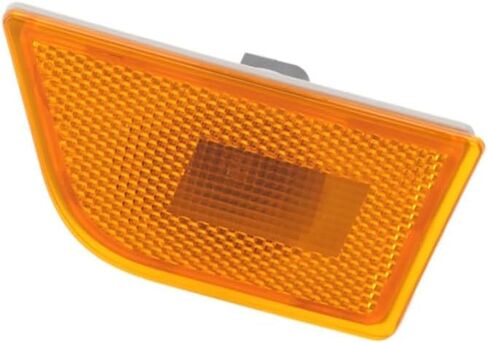 KarParts360 For Ford Maverick 2022 2023 2024 2025 Side Marker Light Front, Driver Side | Amber Lens | ABS Plastic Housing | Snap In | PMMA Plastic Lens | With Bulbs | For FO2550149 | NZ6Z13A565B in Kuwait