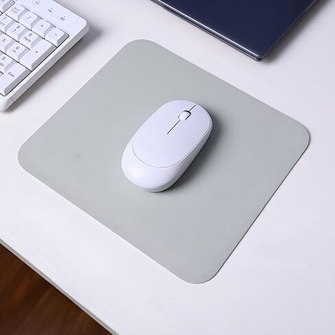 Non-Slip Base Mouse Pad,Premium-Textured & Waterproof,Computer/Gaming Mouse Mat for Laptop,Office & Home,10.2 x 8.2 inches-Light Blue in Kuwait