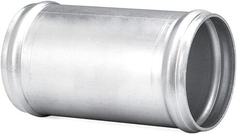 HPS AJ600-200 6061 T6 Aluminum Joiner Tubing with Bead Roll, 16 Gauge, 6" Length, 2" OD, 0.065" Wall Thickness in Saudi Arabia