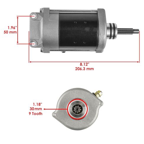Caltric Starter and Relay Solenoid Compatible with Polaris RZR XP 1000 / RZR XP 4 1000 2017 2018 2019 2020 2021 in Kuwait