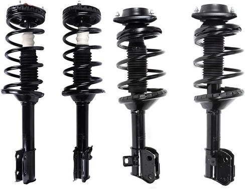 171412FL 171413FR 171410 Front and Rear Struts Fit for 1998 1999 2000 2001 2002 for Subaru Forester Complete Strut Spring Assemblies Shock Absorbers 4PCS in Kuwait