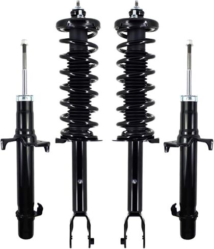 PM Auto Set of 4 Front Strut-Rear Quick Complete Strut-Coil Spring For 2012 Honda Crosstour V6 FWD in Saudi Arabia