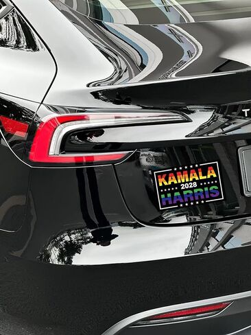 Kamala Harris 2028 President Campaign Car Magnet - 2 Pack 6X4 inch - Vinyl Magnet for Car Truck SUV, Mailboxes, or Any Other Magnetic Surfacet (Chroma) in Saudi Arabia