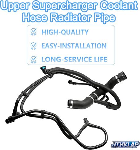 LR034637 Upper Supercharger Coolant Hose Radiator Pipe Compatible with 2014-2022 Land Rover Range Rover Sport, 2014-2016 LR4 HSE 3.0L - Replace LR034637 in Saudi Arabia