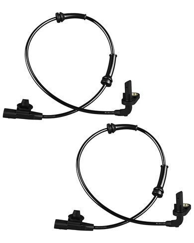قطعتان من مستشعرات سرعة العجلات ABS متوافقة مع Nissan Versa 2012-2018 1.6L L4 Versa Note 2014-2019 L4 1.6L، استبدال أجهزة استشعار ABS للسائق الخلفي والراكب 47900-1HA0A 0265008312 ALS2244 in Kuwait