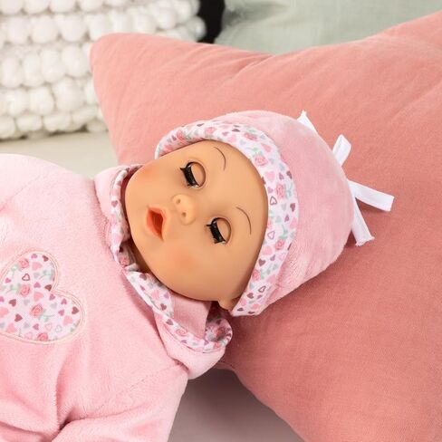 Bayer Design First Words Baby Doll 15 Inch Interactive Sounds Pink Hearts Outfit in Kuwait