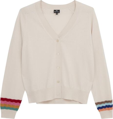 Paul Smith Ps Women's Rainbow Cuff Cardigan in Saudi Arabia