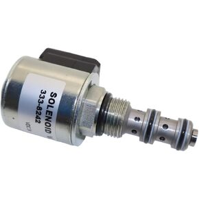 24V Solenoids Valve 333-8242 3338242 Fits for Caterpillar CAT D9 D6 D8 D8T D8R D6GC D10T2 D6XE D10 D11 D9T D6 XE D6N LGP D6K2 D5R2 D5N D6N XL D6T D6N D7E Crawler Tractors in Kuwait