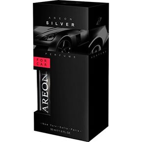 معطر هواء للسيارة AREON (50 مل، 1.7 أونصة سائلة، فضي) in Kuwait