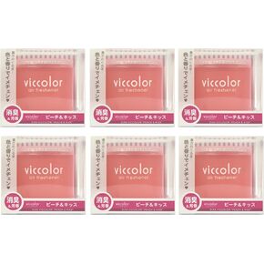 Viccolor Peach and Kiss Scent 6-pack Japanese Car Air Freshener in Saudi Arabia