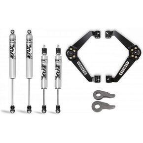 Cognito Motorsports 3-Inch Performance Leveling Kit w/FXR PS 2.0 IFP Shocks Compatible with 2001-2010 Silverado/Sierra 2500-3500 2WD/4WD, 110-P0753 in Saudi Arabia