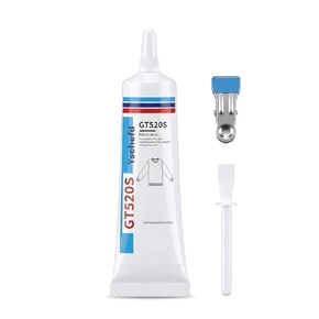 Fabric Glue, Permanent Super-Strength Repair Adhesive: Waterproof, high-Strength, Transparent, Suitable for Repairing Clothing, Denim, Leather, Polyester, Various Fabrics, and applying Patches（2oz） in Saudi Arabia