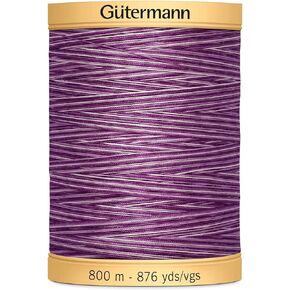 Gutermann Natural Cotton Thread Variegated 876yd, Purple Passion in Kuwait