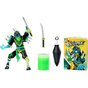 Ninjombie Action Figure - Sword Lord, Boys Action Ninja Zombie Slime Monster Action Figure, Ages 6 + in Kuwait