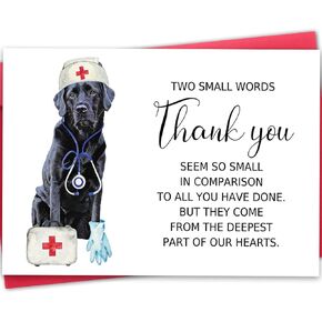 Thank You Card, Appreciation Card, Heartfelt Thank You Gift with Kraft Envelope and Gold Seal Sticker in Saudi Arabia