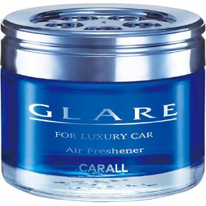 CARALL GLARE BLUE Premium Car Air Freshener, SQUASH MARINE - Spill-Proof Japanese Gel Scent System - Long Lasting Odor Eliminator for Luxury Interiors, Modern EVs & Sedans - Made in Japan in Saudi Arabia