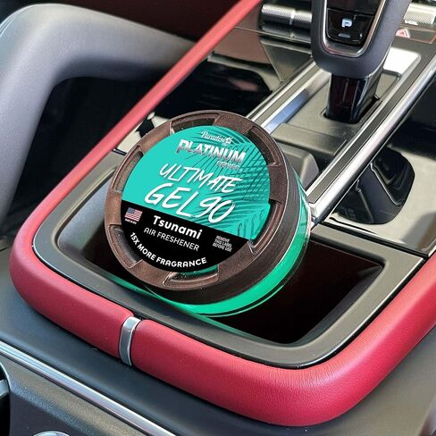 Paradise Air Platinum Series Ultimate Gel 90 Air Freshener, Net Weight 30g, Tsunami (Single) in Kuwait