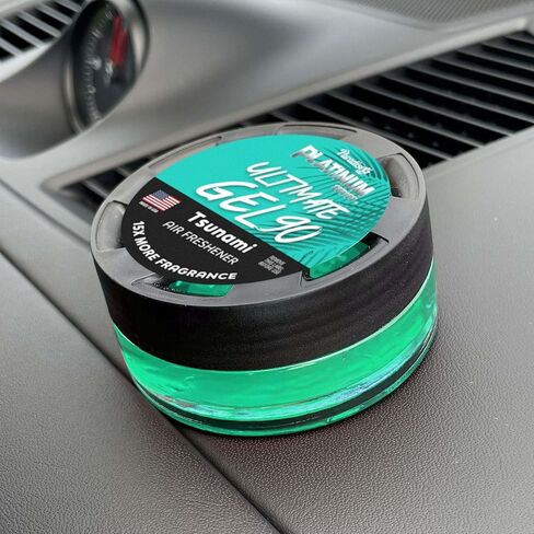 Paradise Air Platinum Series Ultimate Gel 90 Air Freshener, Net Weight 30g, Tsunami (Single) in Kuwait