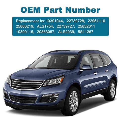 4 PCS ABS Wheel Speed Sensors Compatible with Buick Enclave 2008-2017, Chevrolet Traverse 2009-2017, GMC Acadia 2007-2016, Saturn Outlook 2007-2010 Replacement for 10391044 22739728 22951116 in Kuwait