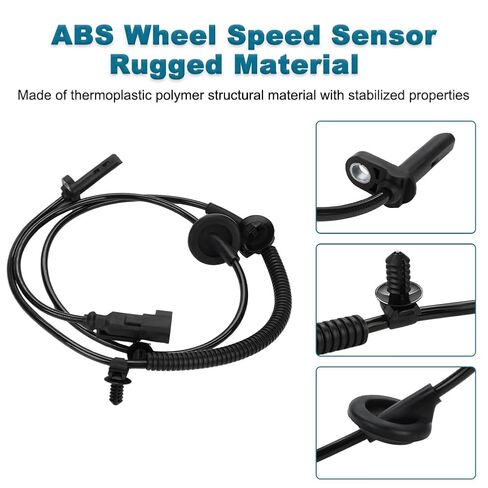 4 PCS ABS Wheel Speed Sensors Compatible with Buick Enclave 2008-2017, Chevrolet Traverse 2009-2017, GMC Acadia 2007-2016, Saturn Outlook 2007-2010 Replacement for 10391044 22739728 22951116 in Kuwait