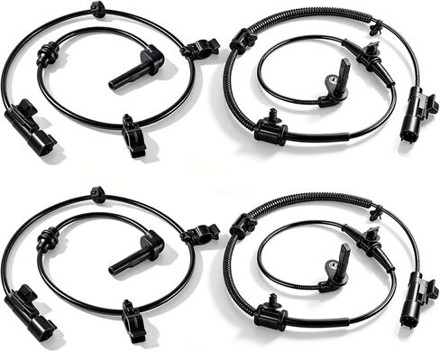 Carbhub ABS Wheel Speed Sensor 4Pcs Compatible with Chevy 2011-2014 Cruze, Buick 2012-2017 Verano Sedan, Chevrolet 2011-2015 Volt Front Rear & Left Right ABS Sensor in Kuwait