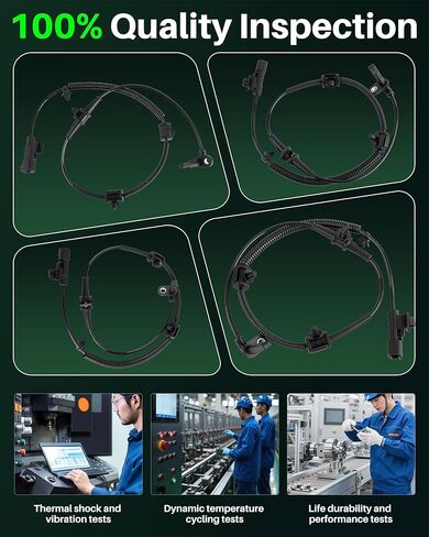 Carbhub ABS Wheel Speed Sensor 4Pcs Compatible with Chevy 2011-2014 Cruze, Buick 2012-2017 Verano Sedan, Chevrolet 2011-2015 Volt Front Rear & Left Right ABS Sensor in Kuwait