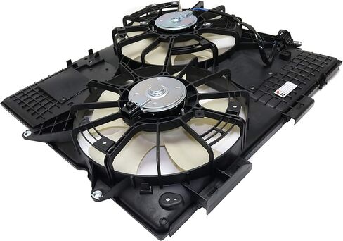 Cooling Fan Assembly Compatible with CADILLAC SRX/STS 2004-2008 3.6L/4.6L in Kuwait