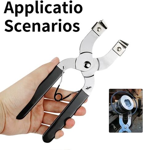 Piston Ring Opening Pliers, Adjustable Car Auto Piston Ring Compressor Pliers Expander Installer Remove Tool for Automotive Accessory, Easy to Use Ring Expanders in Saudi Arabia
