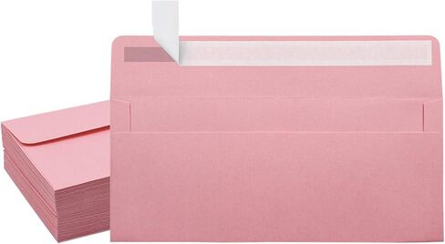 VANRA #10 Envelopes 50 Pack - 4.125 x 9.5 Self Seal Business Envelopes for Letters Invoices Checks Statements Mailing (Lemon Yellow) in Saudi Arabia
