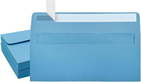 VANRA #10 Envelopes 50 Pack - 4.125 x 9.5 Self Seal Business Envelopes for Letters Invoices Checks Statements Mailing (Lemon Yellow) in Saudi Arabia