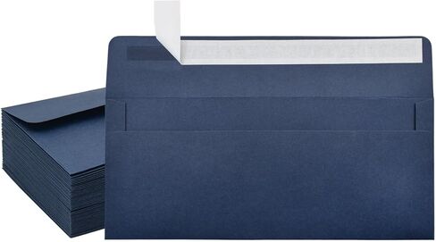 VANRA #10 Envelopes 50 Pack - 4.125 x 9.5 Self Seal Business Envelopes for Letters Invoices Checks Statements Mailing (Lemon Yellow) in Saudi Arabia