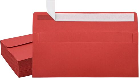 VANRA #10 Envelopes 50 Pack - 4.125 x 9.5 Self Seal Business Envelopes for Letters Invoices Checks Statements Mailing (Lemon Yellow) in Saudi Arabia