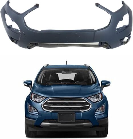 استبدال غطاء المصد الأمامي Waltyotur لـ Ecosport 2018 2019 بدون فتحات مستشعر مساعد ركن السيارة بدون غطاء خطاف السحب in Kuwait
