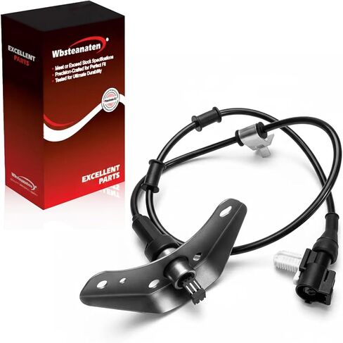 ABS Wheel Speed Sensor 1Pc: Front Left Compatible with 2007 E-150 V8 4.6L/5.4L, 2005-2007 E-250 V8 4.6L/5.4L, 2005-2007 E-350 Super Duty V8 5.4L/6.0L V10 6.8L, See Fitment in Saudi Arabia