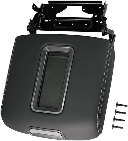 Center Console Armrest Lid Compatible with 2014-2018 Chevrolet Silverado GMC Sierra 1500 2500 3500, 2015-2020 Chevy Tahoe Yukon Suburban, # 0227083AA L0227083AA w/Steel Bracket in Saudi Arabia